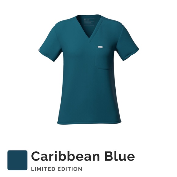 Figs Women's Navy Jogger Scrub Set - Picture 7 of 7